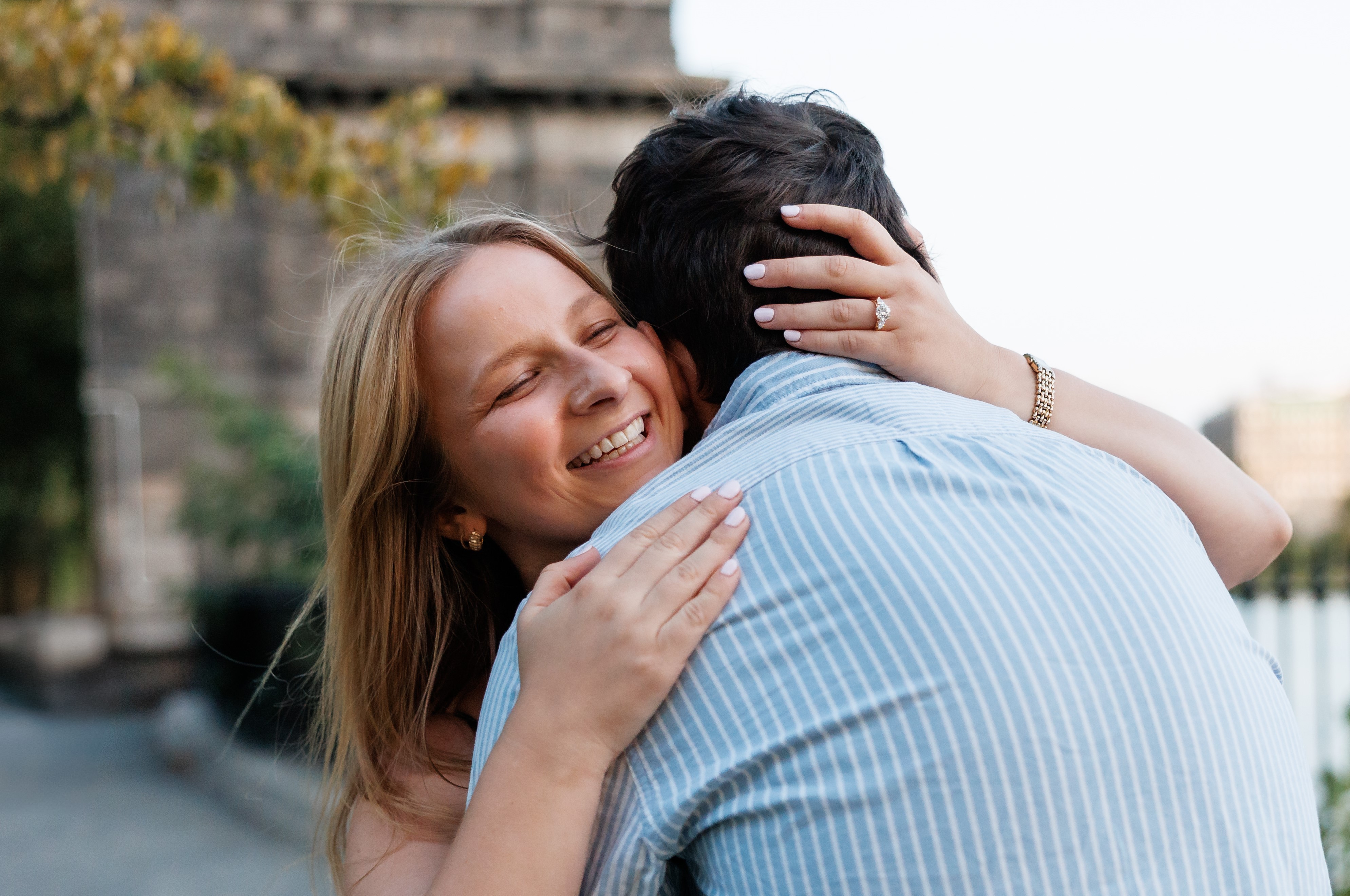 Lani and Jeff at their engagement