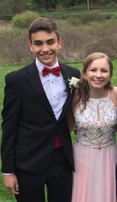 Lani and Jeff at junior prom